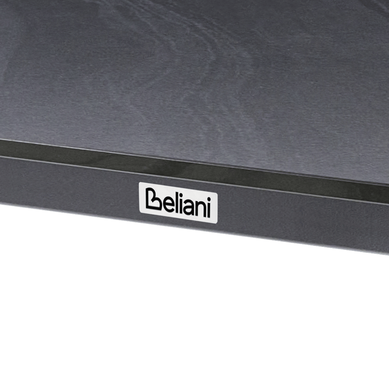 Matbord utomhus Feletto 90x180 cm Sten - Svart - Utemöbler & utemiljö - Utebord & trädgårdsbord - Matbord utomhus