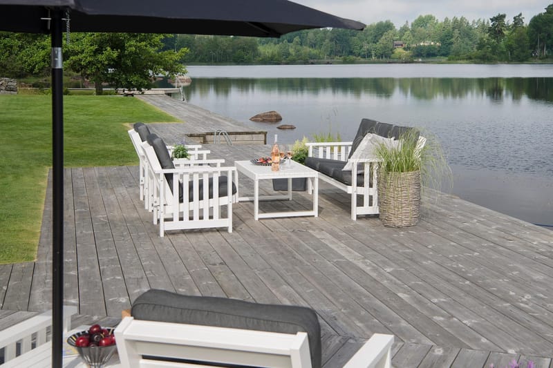 Hillerstorp Bullerö Gotland Bord 60x120 cm - Vit - Utemöbler & utemiljö - Utebord & trädgårdsbord - Matbord utomhus