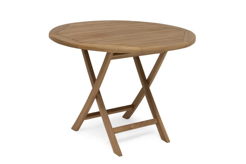 Hillerstorp Cafébord Nova 100 cm Rund Brun - Hillerstorp - Matbord utomhus