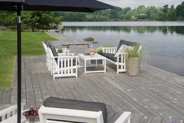 Hillerstorp Gotland Bord 60x120 cm - Vit - Utemöbler & utemiljö - Utebord & trädgårdsbord - Matbord utomhus