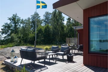 Hillerstorp Hunneslätt Utebord 90X150 Cm - Svart|Grå - Utemöbler & utemiljö - Utebord & trädgårdsbord - Matbord utomhus