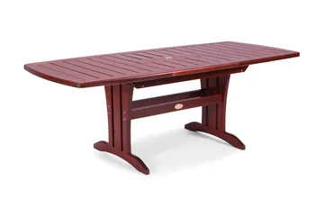 Hillerstorp Utebord 90x150/210 cm Furu - Mahognylaserad - Utemöbler & utemiljö - Utebord & trädgårdsbord - Matbord utomhus