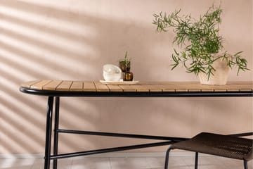 Holmbeck Matbord Utomhus 200 cm - Brun - Utemöbler & utemiljö - Utebord & trädgårdsbord - Matbord utomhus