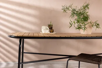 Holmbeck Matbord Utomhus 200 cm - Brun - Utemöbler & utemiljö - Utebord & trädgårdsbord - Matbord utomhus