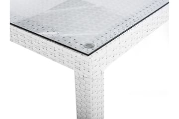 Italy Trädgårdsbord 220 cm - Vit - Utemöbler & utemiljö - Utebord & trädgårdsbord - Matbord utomhus
