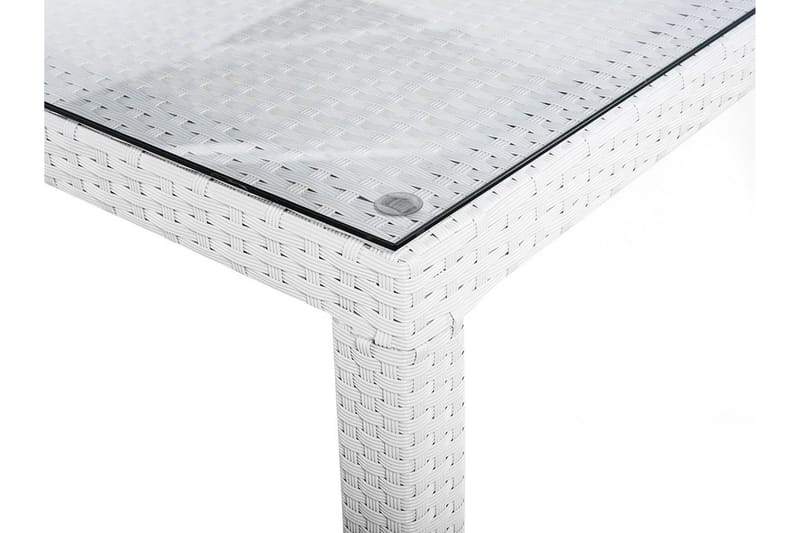 Italy Trädgårdsbord 220 cm - Vit - Utemöbler & utemiljö - Utebord & trädgårdsbord - Matbord utomhus