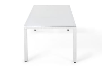 Italy Trädgårdsbord 220 cm - Vit - Utemöbler & utemiljö - Utebord & trädgårdsbord - Matbord utomhus