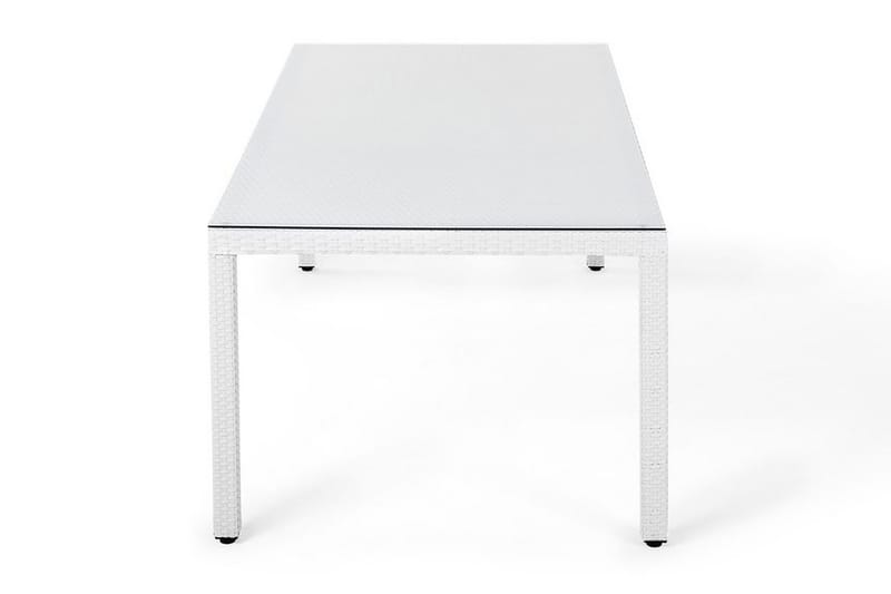 Italy Trädgårdsbord 220 cm - Vit - Utemöbler & utemiljö - Utebord & trädgårdsbord - Matbord utomhus