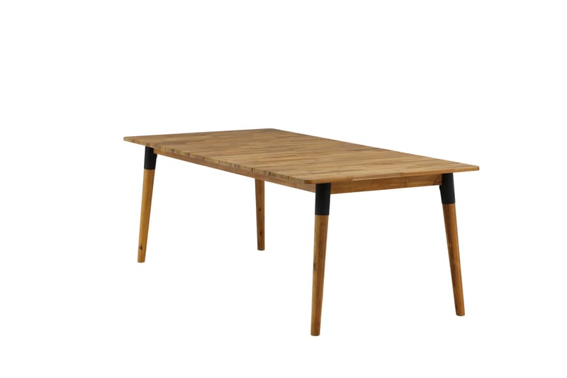 Julian Matbord Utomhus 210 cm - Svart/Brun - Utemöbler & utemiljö - Utebord & trädgårdsbord - Matbord utomhus