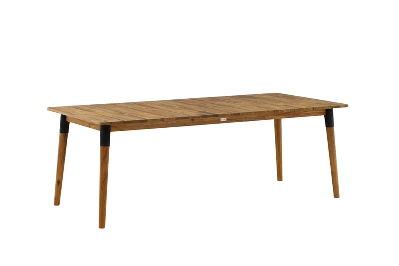 Julian Matbord Utomhus 210 cm - Svart/Brun - Utemöbler & utemiljö - Utebord & trädgårdsbord - Matbord utomhus
