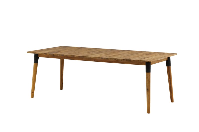 Julian Matbord Utomhus 210 cm - Svart/Brun - Utemöbler & utemiljö - Utebord & trädgårdsbord - Matbord utomhus