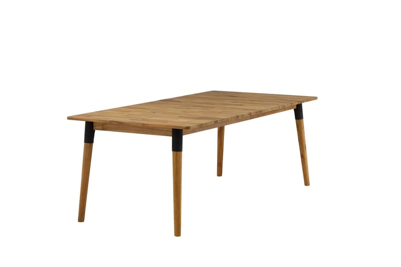 Julian Matbord Utomhus 210 cm - Svart/Brun - Utemöbler & utemiljö - Utebord & trädgårdsbord - Matbord utomhus