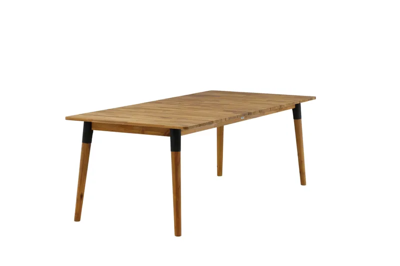 Julian Matbord Utomhus 210 cm - Svart/Brun - Utemöbler & utemiljö - Utebord & trädgårdsbord - Matbord utomhus