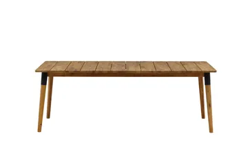 Julian Matbord Utomhus 210 cm - Svart/Brun - Utemöbler & utemiljö - Utebord & trädgårdsbord - Matbord utomhus