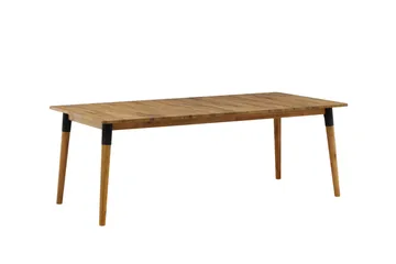 Julian Matbord Utomhus 210 cm - Svart/Brun - Utemöbler & utemiljö - Utebord & trädgårdsbord - Matbord utomhus