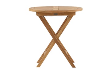 Kenya Cafébord Rund Ø70 cm - Beige - Utemöbler & utemiljö - Utebord & trädgårdsbord - Matbord utomhus