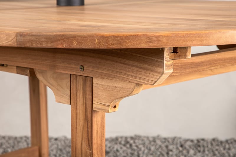 Kenya Förlängningsbart Matbord Utomhus 180-240 cm - Svart - Utemöbler & utemiljö - Utebord & trädgårdsbord - Matbord utomhus