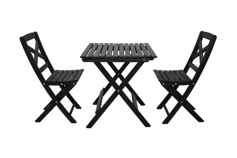 KlappUtebord Edilma 65 cm - Kaffesvart - Utemöbler & utemiljö - Utebord & trädgårdsbord - Matbord utomhus