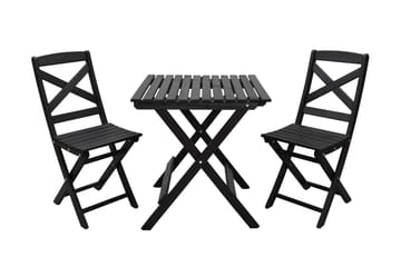 KlappUtebord Edilma 65 cm - Kaffesvart - Utemöbler & utemiljö - Utebord & trädgårdsbord - Matbord utomhus