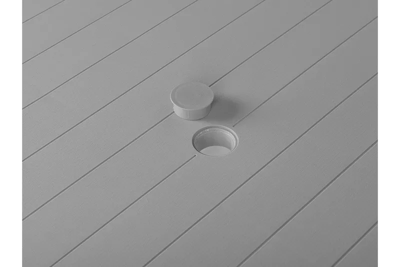 Knockytoul Trädgårdsbord 140x80 cm - Grå - Utemöbler & utemiljö - Utebord & trädgårdsbord - Matbord utomhus