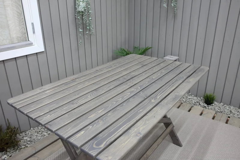 Larios Matbord Utomhus 126 cm - Grå - Utemöbler & utemiljö - Utebord & trädgårdsbord - Matbord utomhus