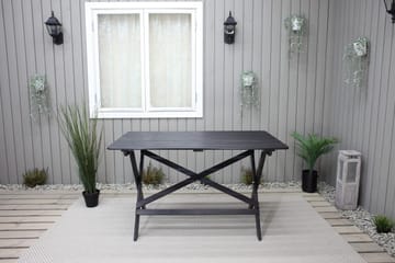 Larios Matbord Utomhus 126 cm - Svart - Utemöbler & utemiljö - Utebord & trädgårdsbord - Matbord utomhus