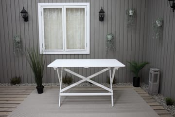 Larios Matbord Utomhus 126 cm - Vit - Utemöbler & utemiljö - Utebord & trädgårdsbord - Matbord utomhus