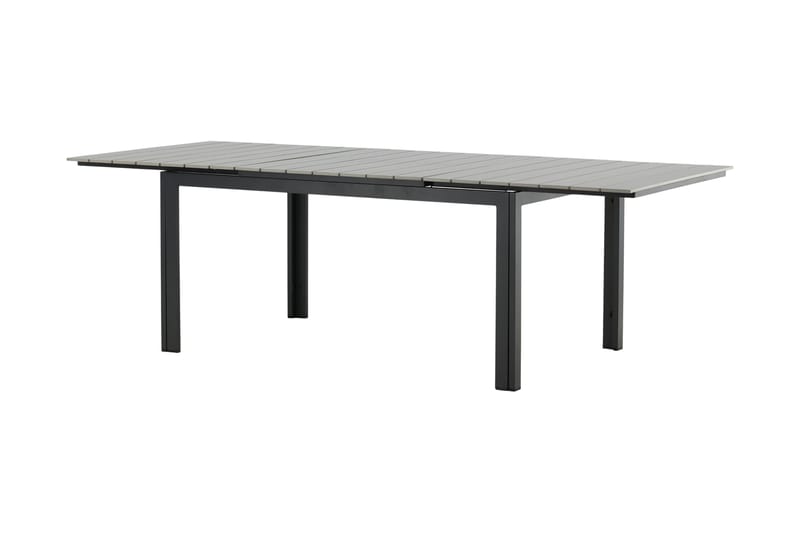 Levels Förlängningsbart Matbord Utomhus 160-240 cm Gr�å/Svart - Venture Home - Utemöbler & utemiljö - Utebord & trädgårdsbord - Matbord utomhus