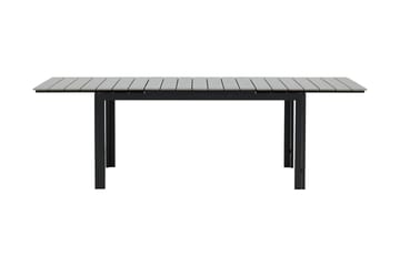 Levels Förlängningsbart Matbord Utomhus 160-240 cm Grå/Svart - Venture Home - Utemöbler & utemiljö - Utebord & trädgårdsbord - Matbord utomhus