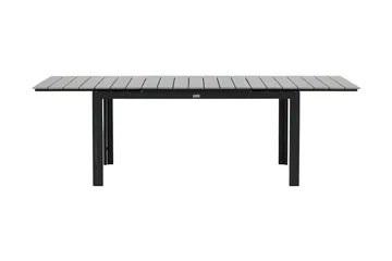 Levels Förlängningsbart Matbord Utomhus 160-240 cm Grå/Svart - Venture Home - Utemöbler & utemiljö - Utebord & trädgårdsbord - Matbord utomhus