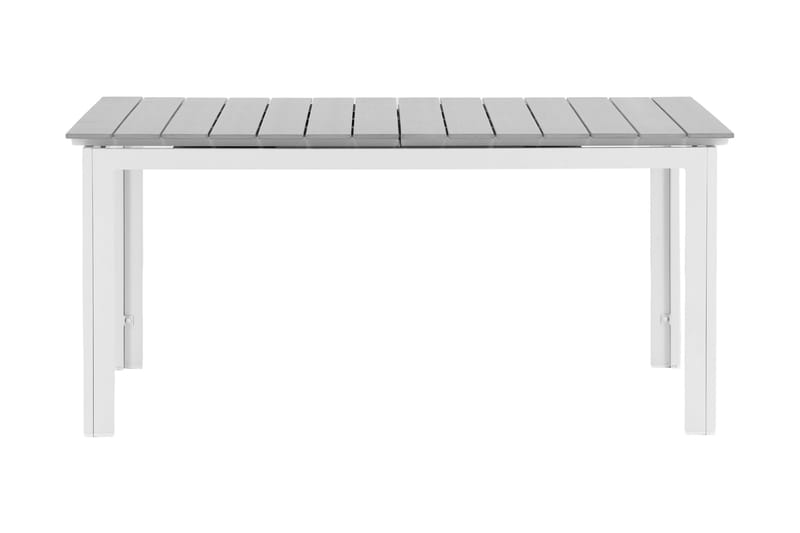 Levels Förlängningsbart Matbord Utomhus 160-240 cm - Vit/Grå - Utemöbler & utemiljö - Utebord & trädgårdsbord - Matbord utomhus