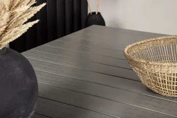 Levels Förlängningsbart Matbord Utomhus 224-324 cm - Grå/Svart - Utemöbler & utemiljö - Utebord & trädgårdsbord - Matbord utomhus