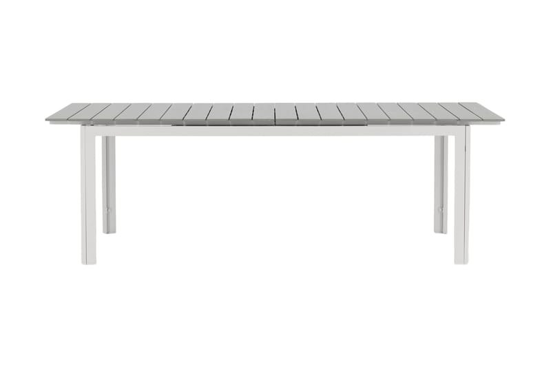 Levels Förlängningsbart Matbord Utomhus 224-324 cm - Grå/Vit - Utemöbler & utemiljö - Utebord & trädgårdsbord - Matbord utomhus