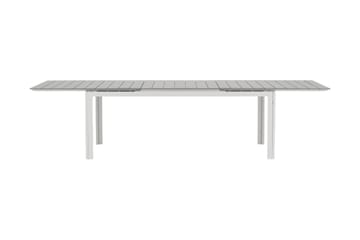 Levels Förlängningsbart Matbord Utomhus 224-324 cm - Grå/Vit - Utemöbler & utemiljö - Utebord & trädgårdsbord - Matbord utomhus