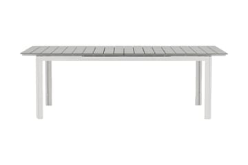 Levels Förlängningsbart Matbord Utomhus 224-324 cm - Grå/Vit - Utemöbler & utemiljö - Utebord & trädgårdsbord - Matbord utomhus