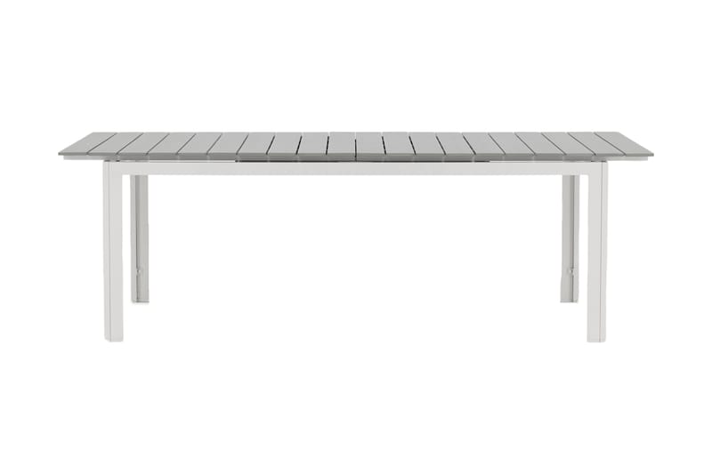 Levels Förlängningsbart Matbord Utomhus 224-324 cm - Grå/Vit - Utemöbler & utemiljö - Utebord & trädgårdsbord - Matbord utomhus