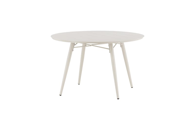 Lina Matbord Utomhus 120 cm Rund - Beige - Utemöbler & utemiljö - Utebord & trädgårdsbord - Matbord utomhus