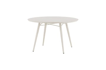 Lina Matbord Utomhus 120 cm Rund - Grå - Utemöbler & utemiljö - Utebord & trädgårdsbord - Matbord utomhus