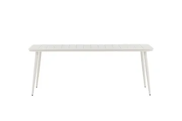 Lina Matbord Utomhus 200 cm - Vit - Utemöbler & utemiljö - Utebord & trädgårdsbord - Matbord utomhus