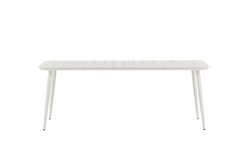 Lina Matbord Utomhus 200 cm, Vit