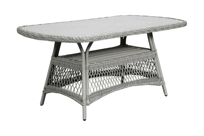 Matbord Hven 90x165 cm - Ljusgrå - Matbord utomhus