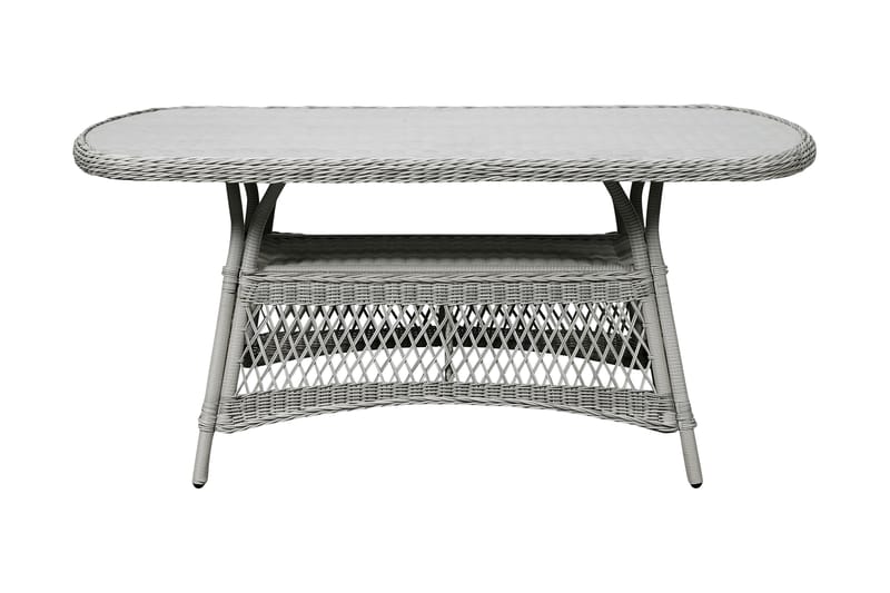Matbord Hven 90x165 cm - Ljusgrå - Matbord utomhus