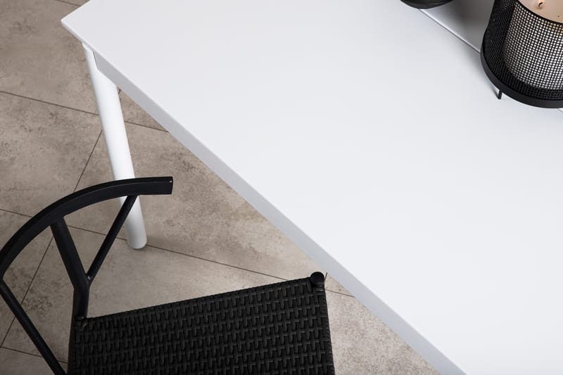 Matbord Modena 150 cm Vit/grå - Venture Home - Matbord utomhus