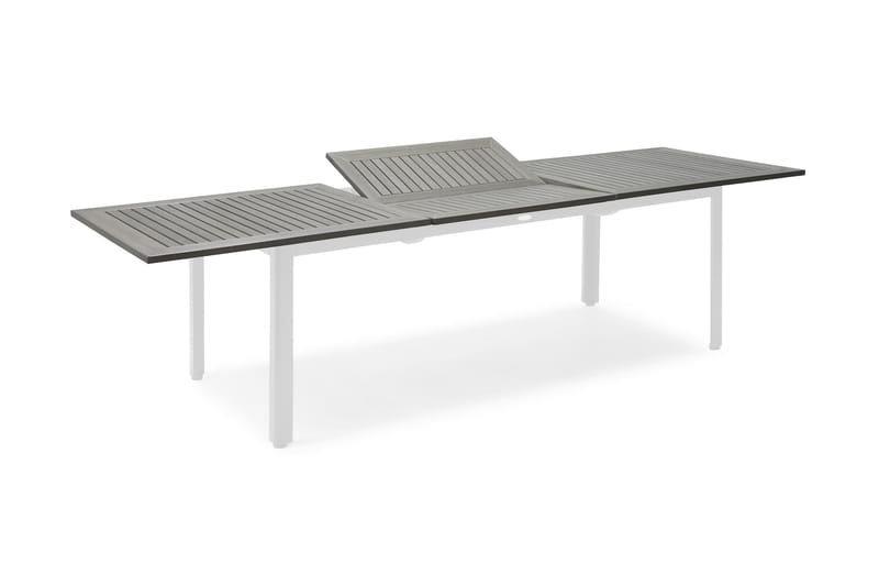 Matbord Nydala Förlängningsbart 200-280x90 cm Grå/Vit - Hillerstorp - Matbord utomhus
