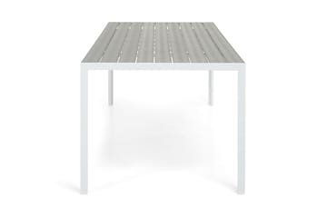 Matbord Tunis 205x90 cm - Vit - Utemöbler & utemiljö - Utebord & trädgårdsbord - Matbord utomhus