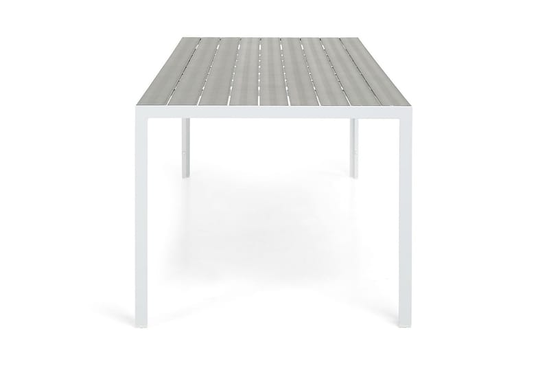 Matbord Tunis 205x90 cm - Vit - Utemöbler & utemiljö - Utebord & trädgårdsbord - Matbord utomhus