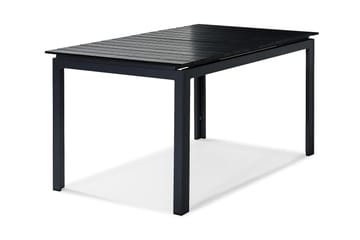 Matbord Tunis Förlängningsbart 152-210x90 - Svart - Utemöbler & utemiljö - Utebord & trädgårdsbord - Matbord utomhus