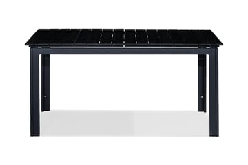 Matbord Tunis Förlängningsbart 152-210x90 - Svart - Utemöbler & utemiljö - Utebord & trädgårdsbord - Matbord utomhus