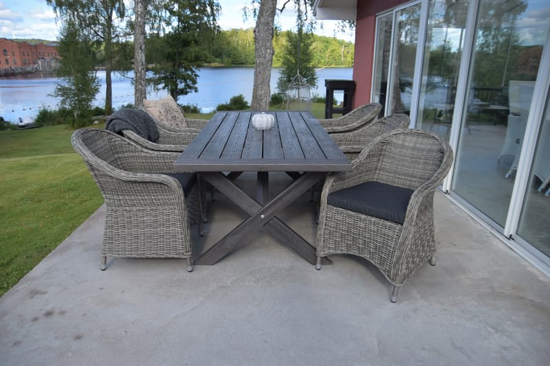 Matbord Utomhus Hains Fasta 220 cm - Shabby Chic - Utemöbler & utemiljö - Utebord & trädgårdsbord - Matbord utomhus