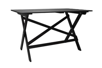 Matbord Utomhus Larios 126 cm - Svart - Utemöbler & utemiljö - Utebord & trädgårdsbord - Matbord utomhus